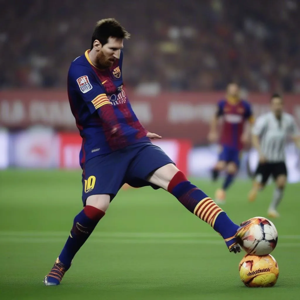 Messi ghi bàn phá vỡ kỷ lục, kỹ thuật thượng thừa, bàn thắng được chia sẻ rộng rãi trên YouTube