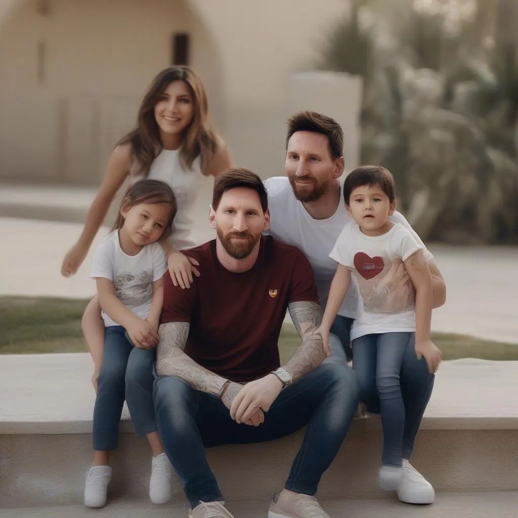 Hình ảnh Lionel Messi đẹp nhất đời thường