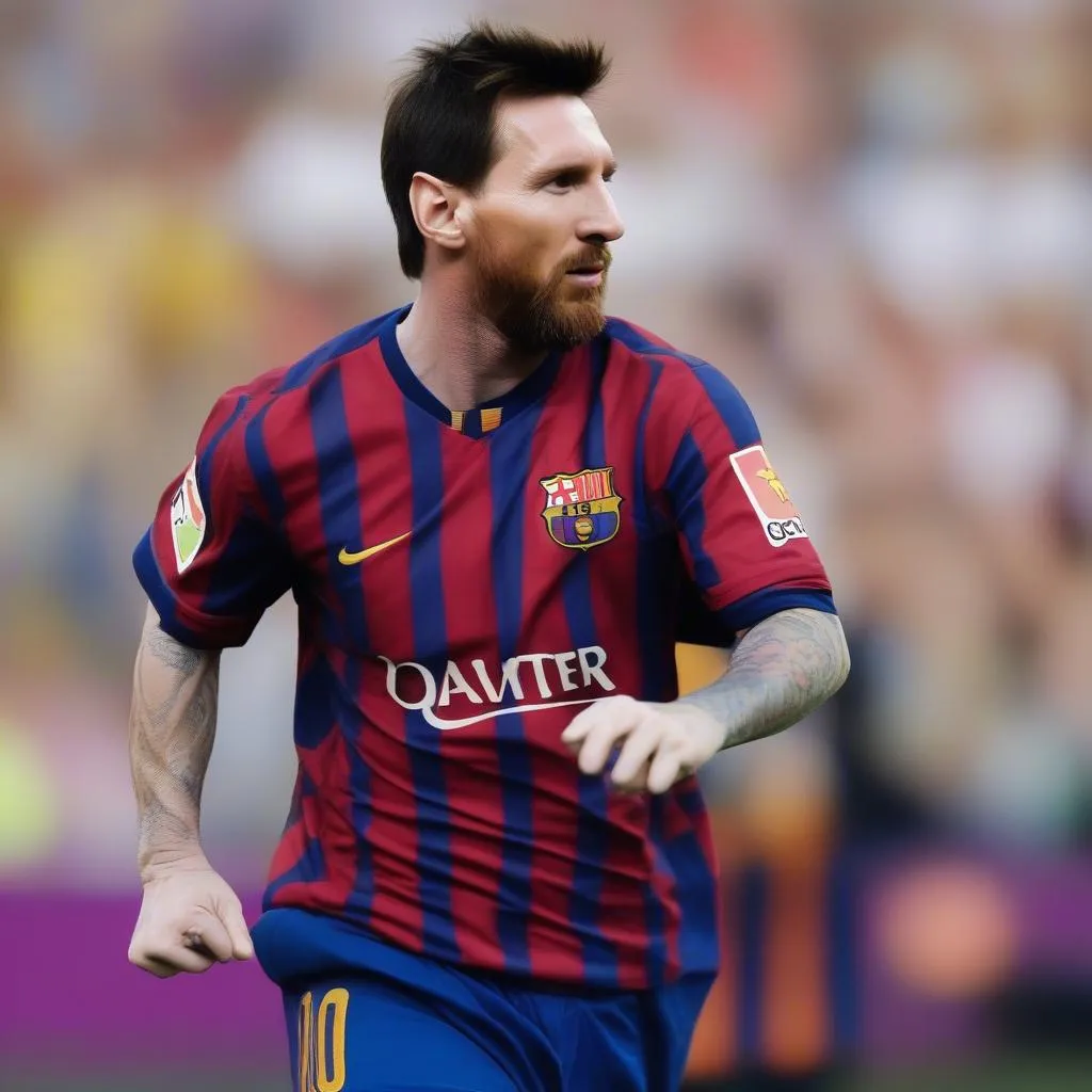 Hình nền Messi 2019 tinh thần thể thao - Nét đẹp của sự nỗ lực 