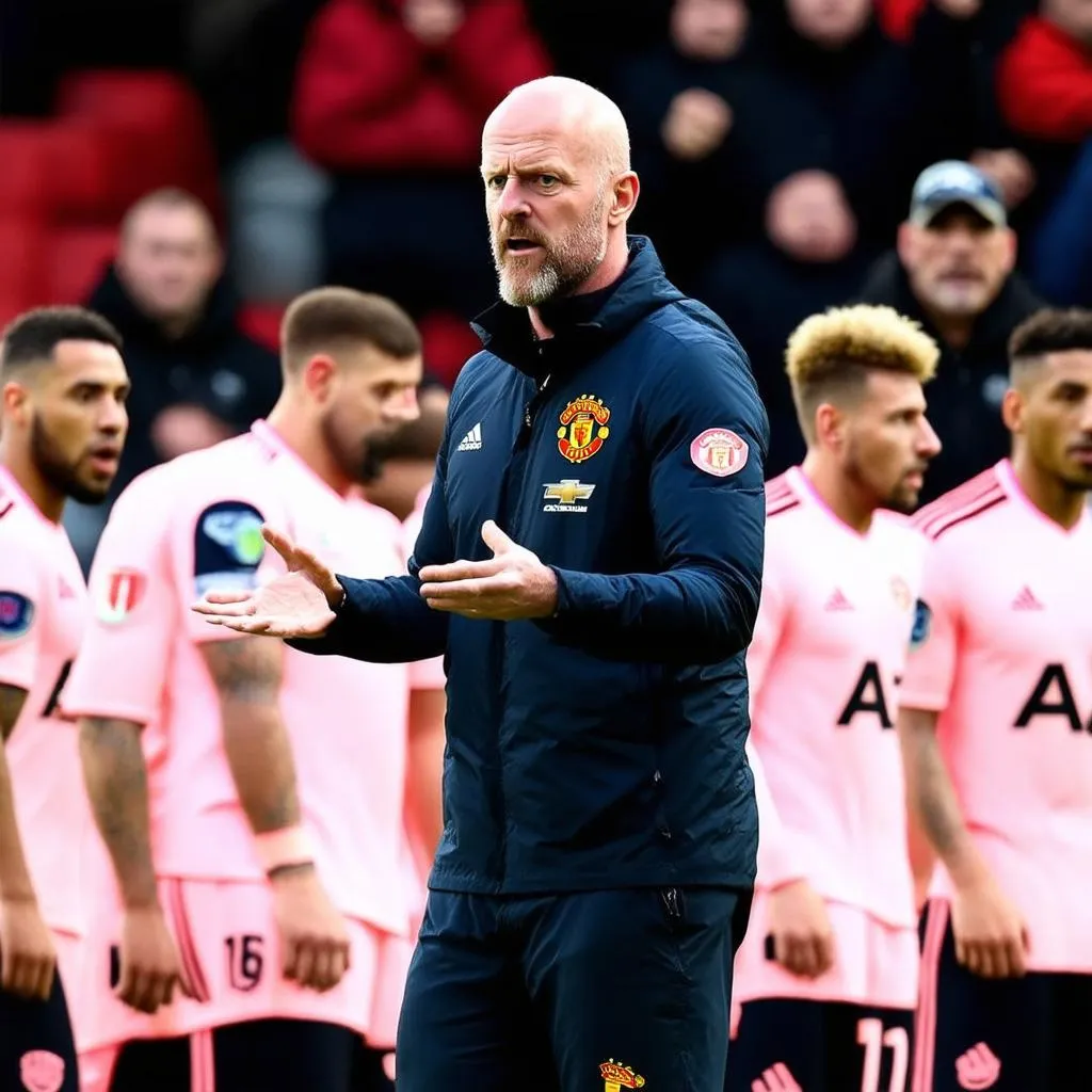 Erik ten Hag dẫn dắt MU