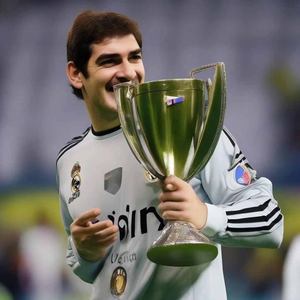 Iker Casillas giành danh hiệu cùng Real Madrid