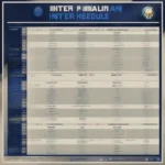 Lịch thi đấu bóng đá trực tiếp Inter Milan