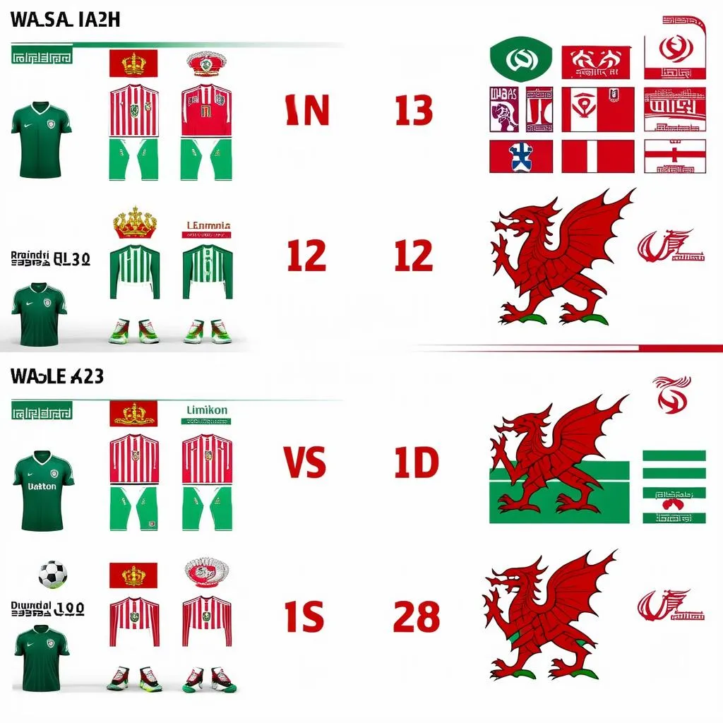 Đội hình ra sân dự kiến Iran vs Wales