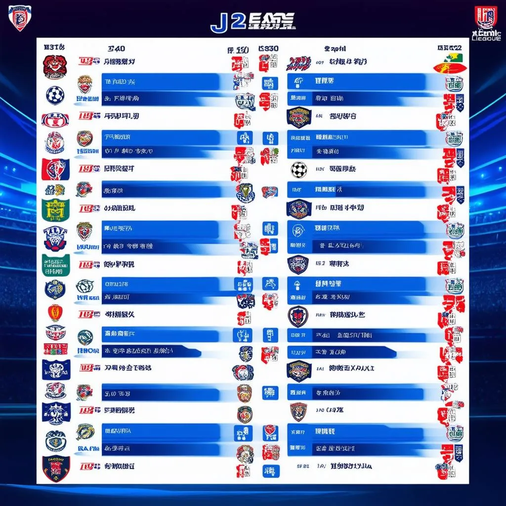 Kết quả J2 League