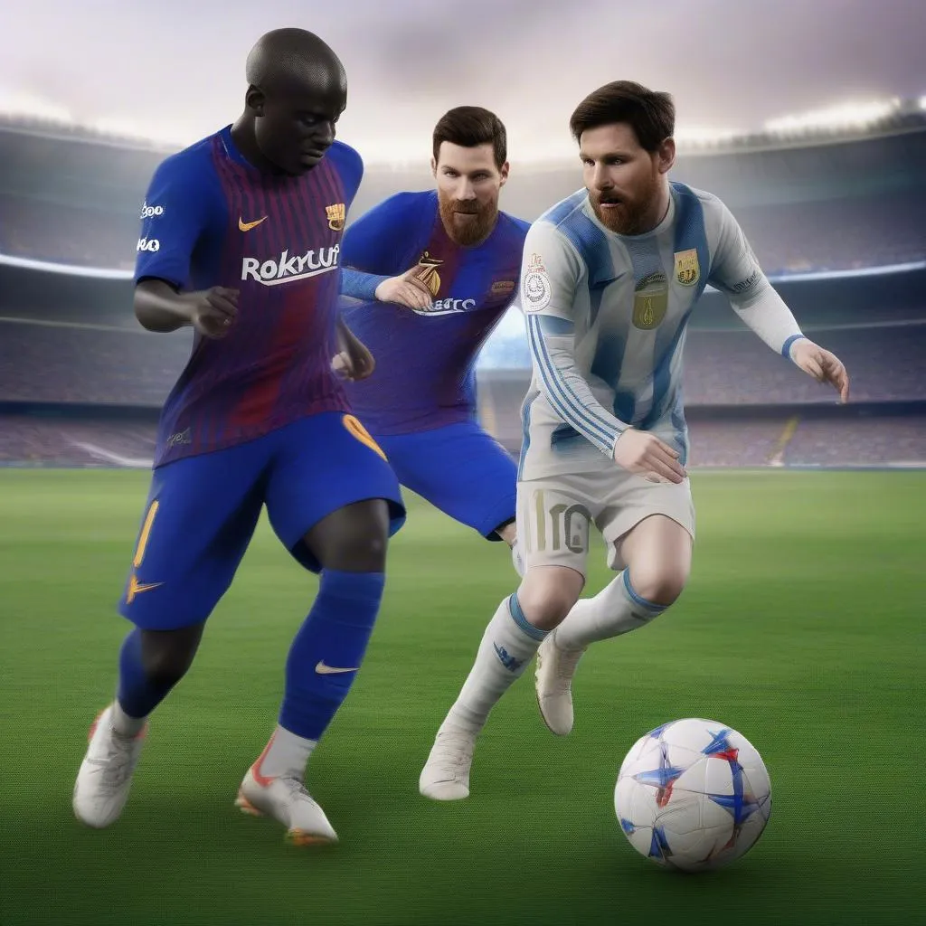 Trận đấu mơ ước giữa Kante và Messi