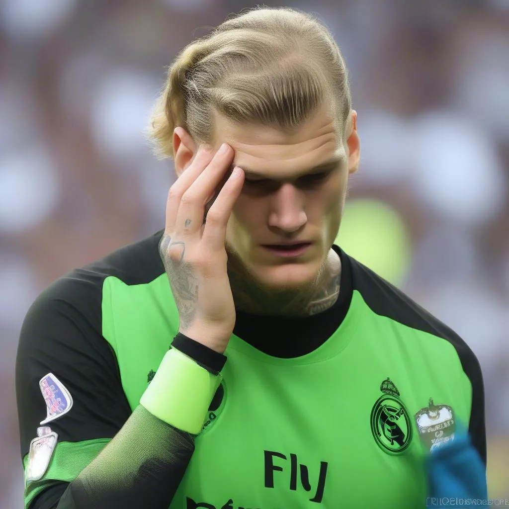 Thủ môn Karius 'ngáo' trên sân cỏ: Biểu tượng của áp lực và sai lầm