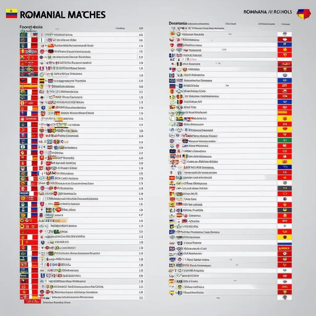 Kết quả bóng đá Romania