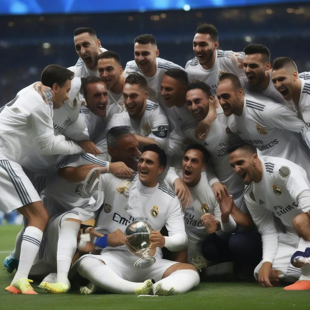 Keylor Navas, thủ môn người Costa Rica, đã cùng Real Madrid giành được 3 chức vô địch Champions League liên tiếp