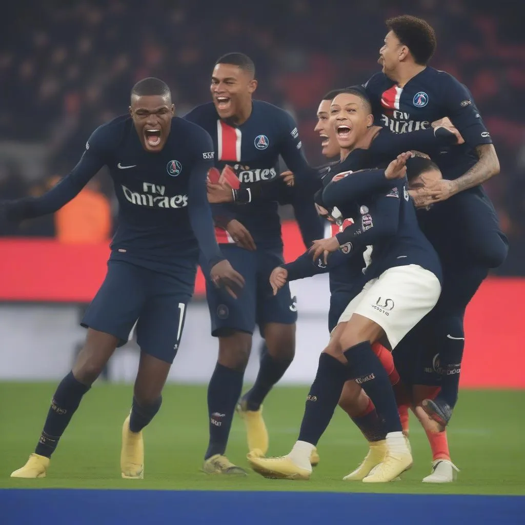 Kết quả trận đấu giữa PSG và Lyon