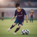 Lee Seung-woo khoác áo Barcelona