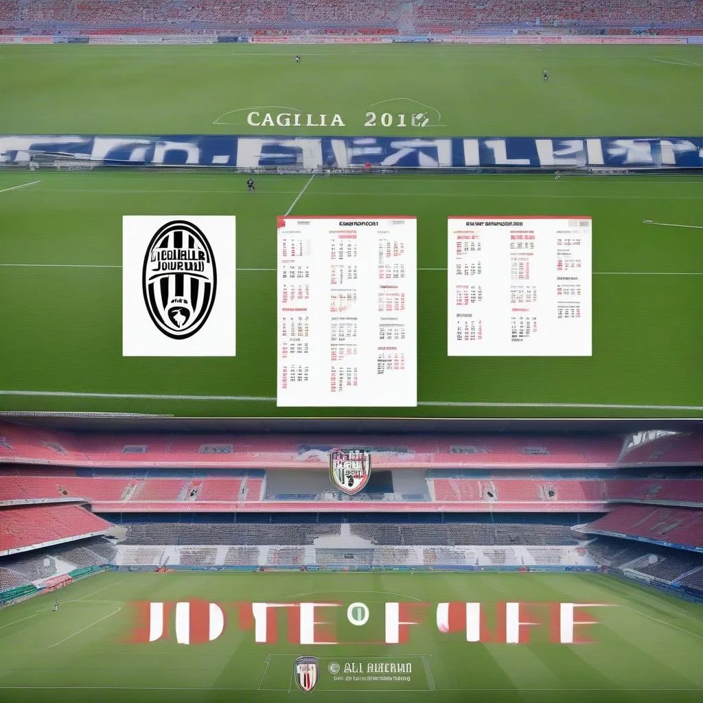 Lịch thi đấu bóng đá Cagliari vs Juventus