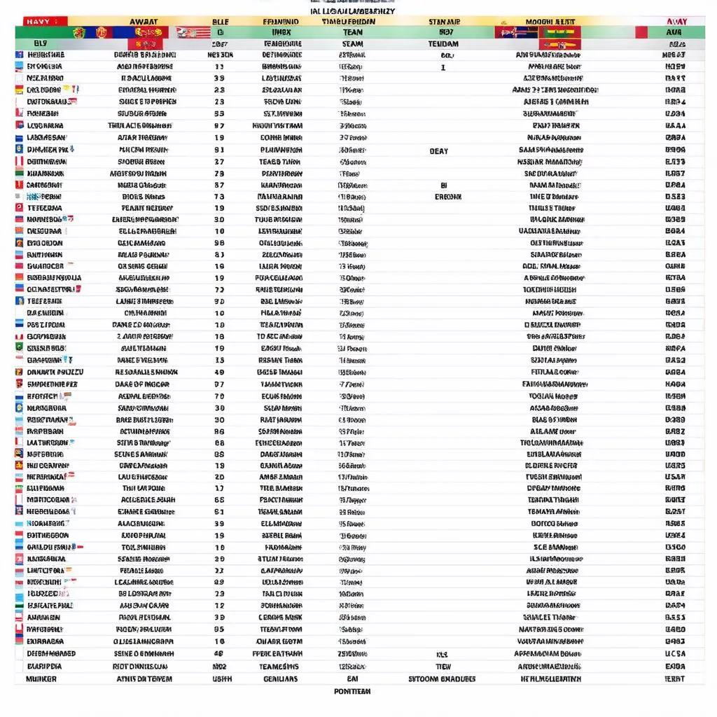 Lịch thi đấu La Liga