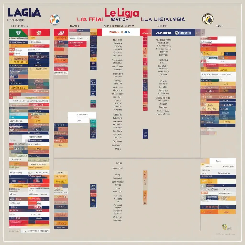 Lịch thi đấu La Liga