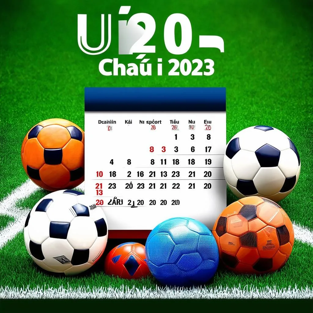 Lịch thi đấu U20 Châu Á