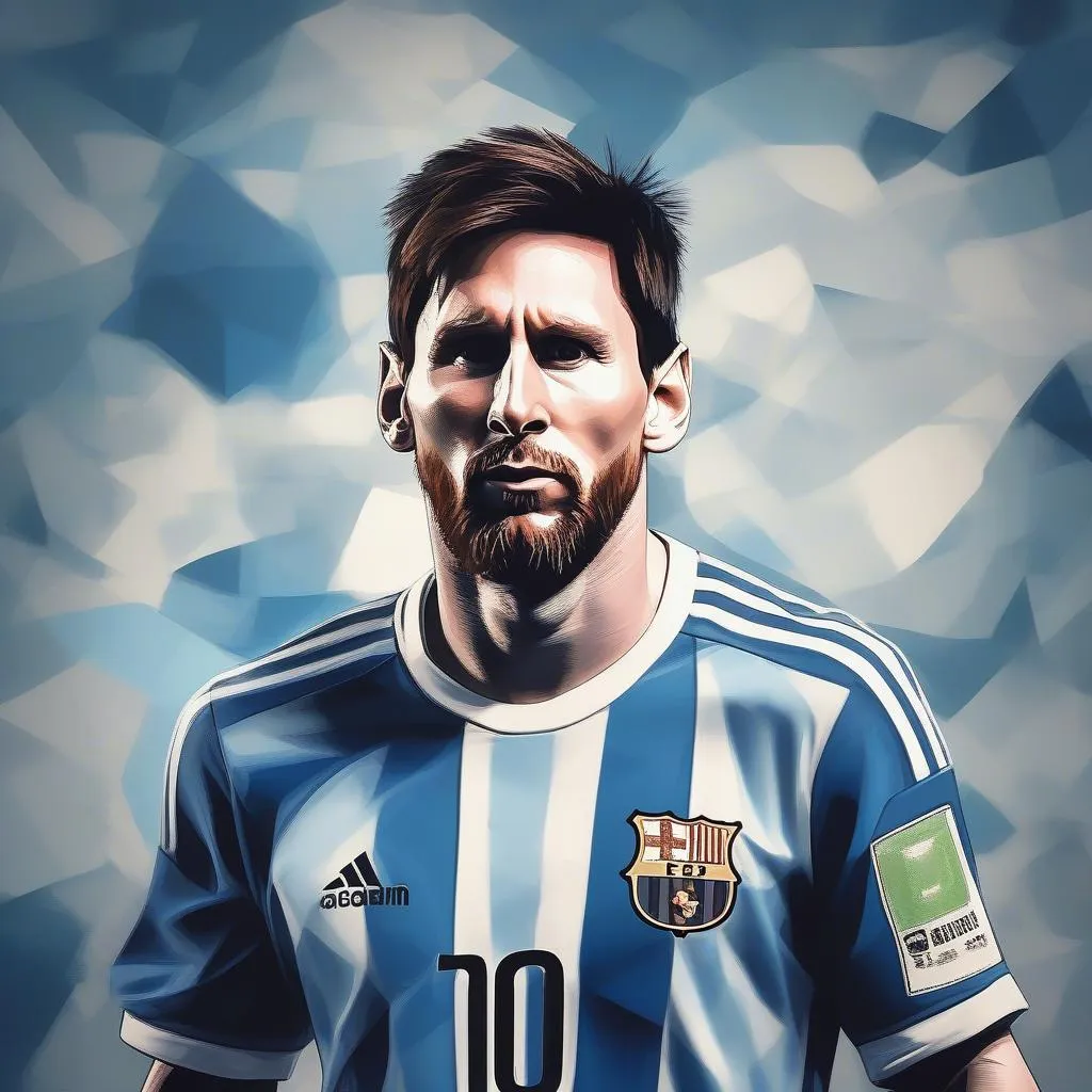 Lionel Messi Portrait