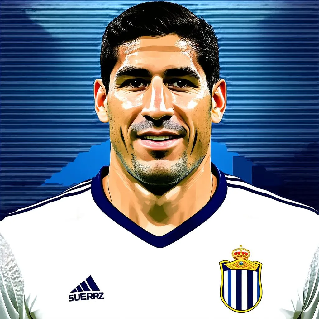 Luis Suarez, cầu thủ nổi tiếng của Uruguay