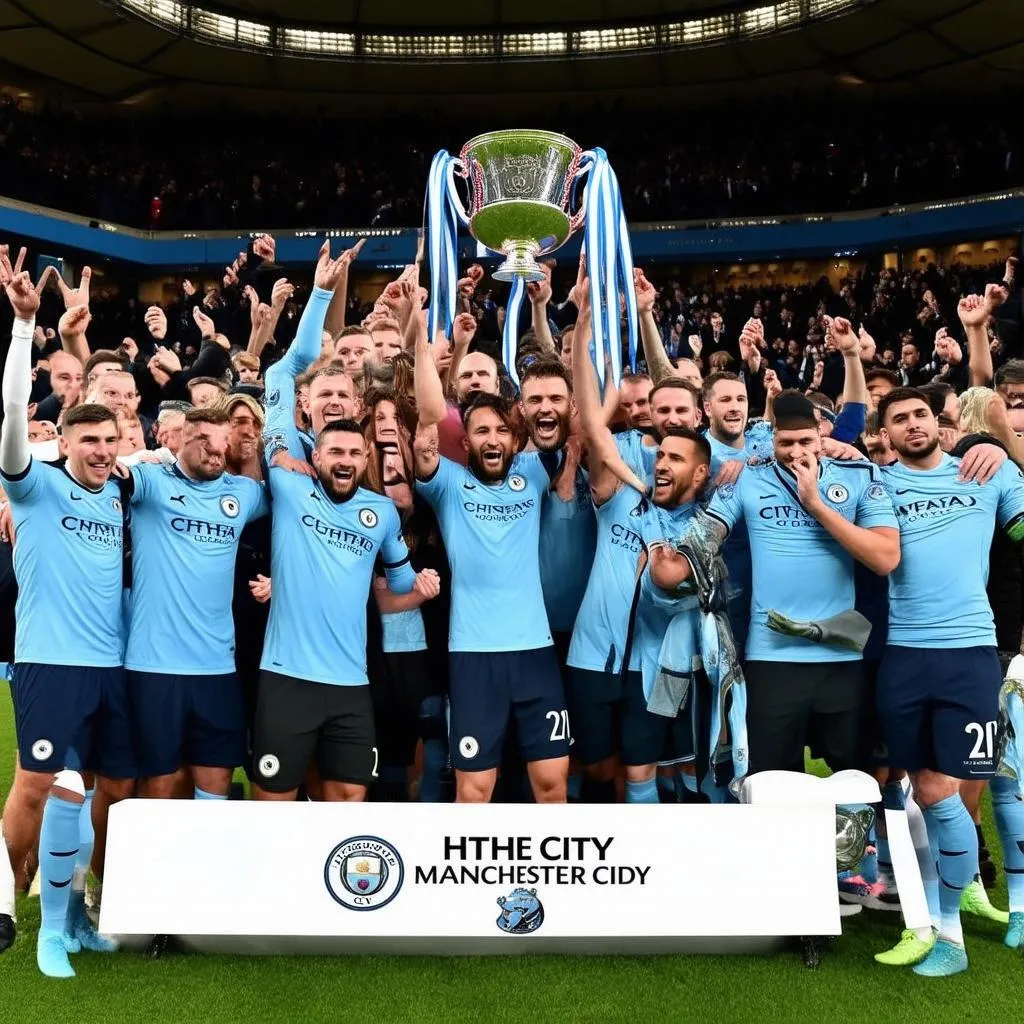 Manchester City vô địch Ngoại hạng Anh 2021