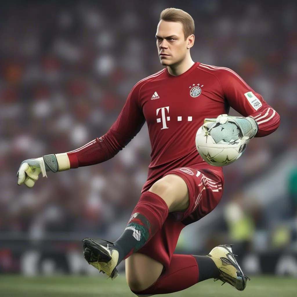 Manuel Neuer, thủ môn của Bayern Munich và ĐT Đức, FIFA Online 4 mua 18