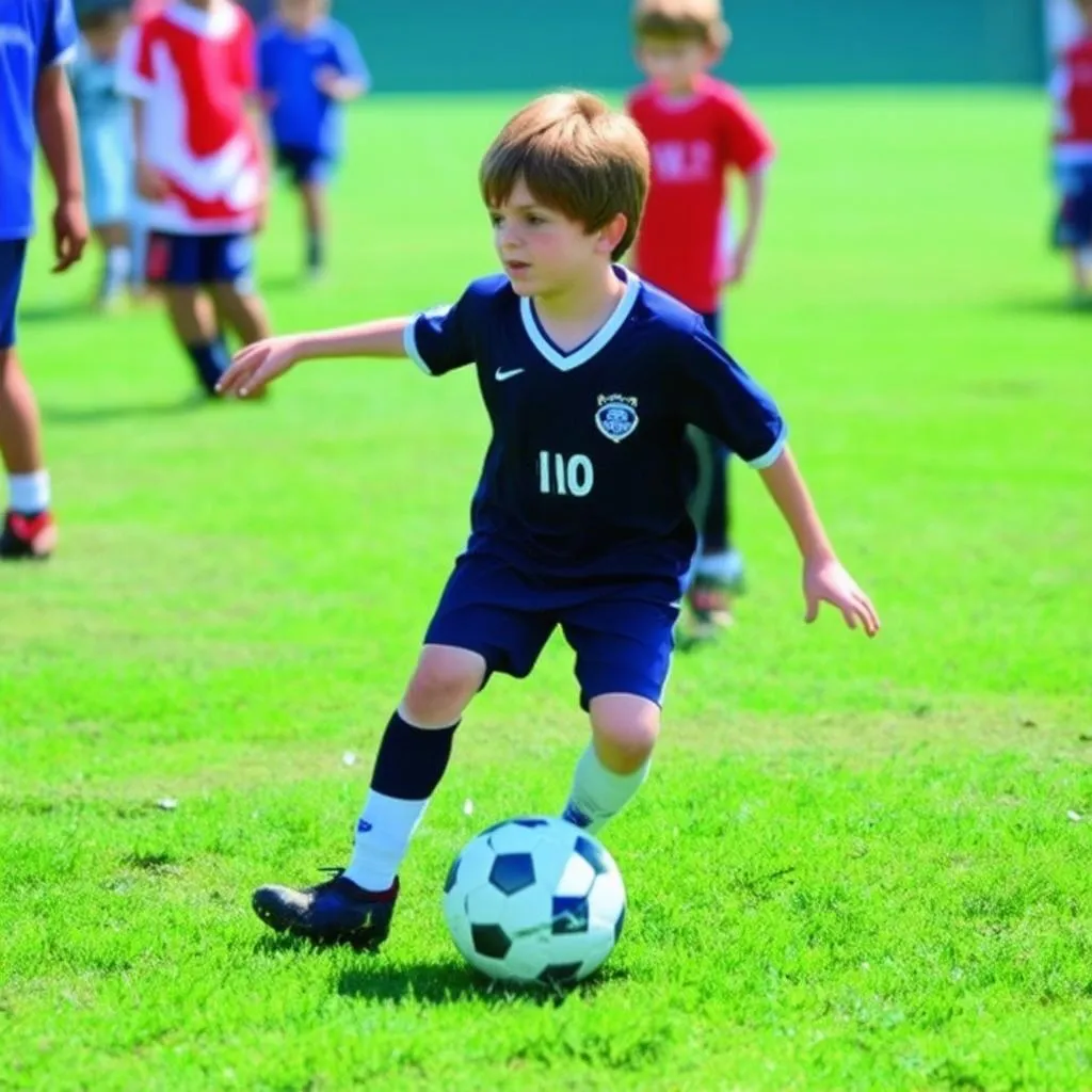 Mateo Messi Roccuzzo - Con trai của Messi