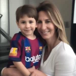 Hình ảnh mẹ của Messi cùng con trai Lionel Messi