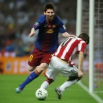 Lionel Messi ghi 2 bàn thắng trong trận chung kết Champions League năm 2009