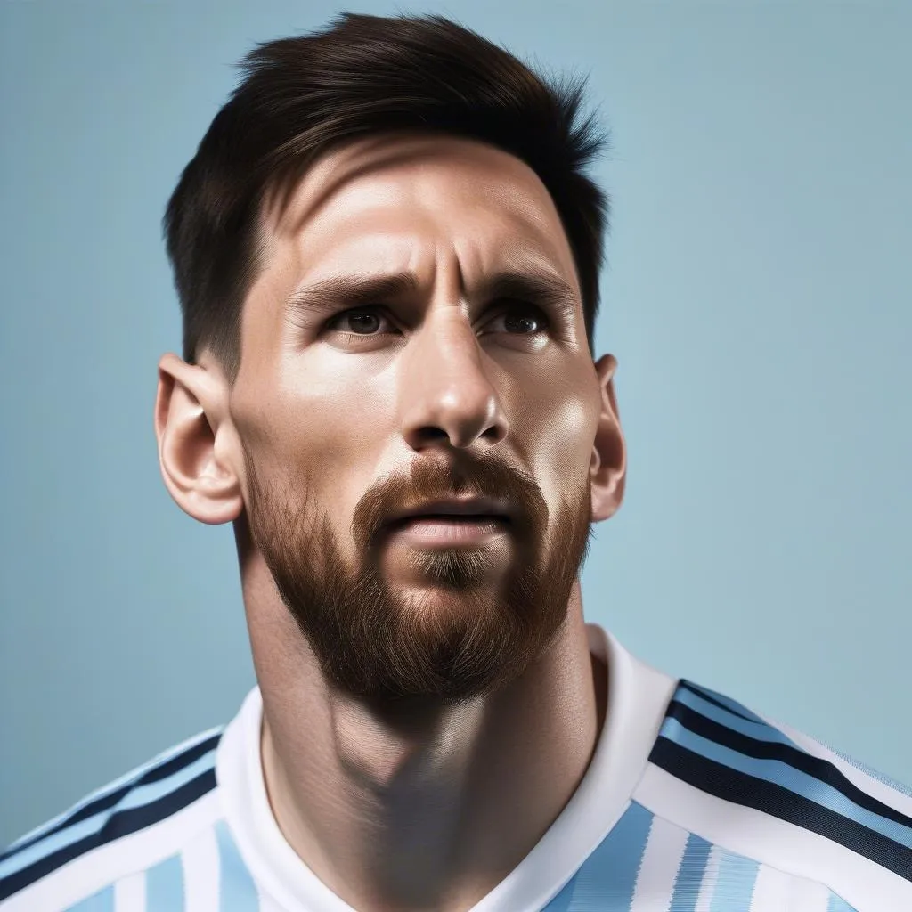 Messi 2018 Home Kit