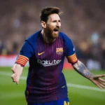 Messi ăn mừng bàn thắng