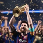 Messi Ăn Mừng Chiến Thắng