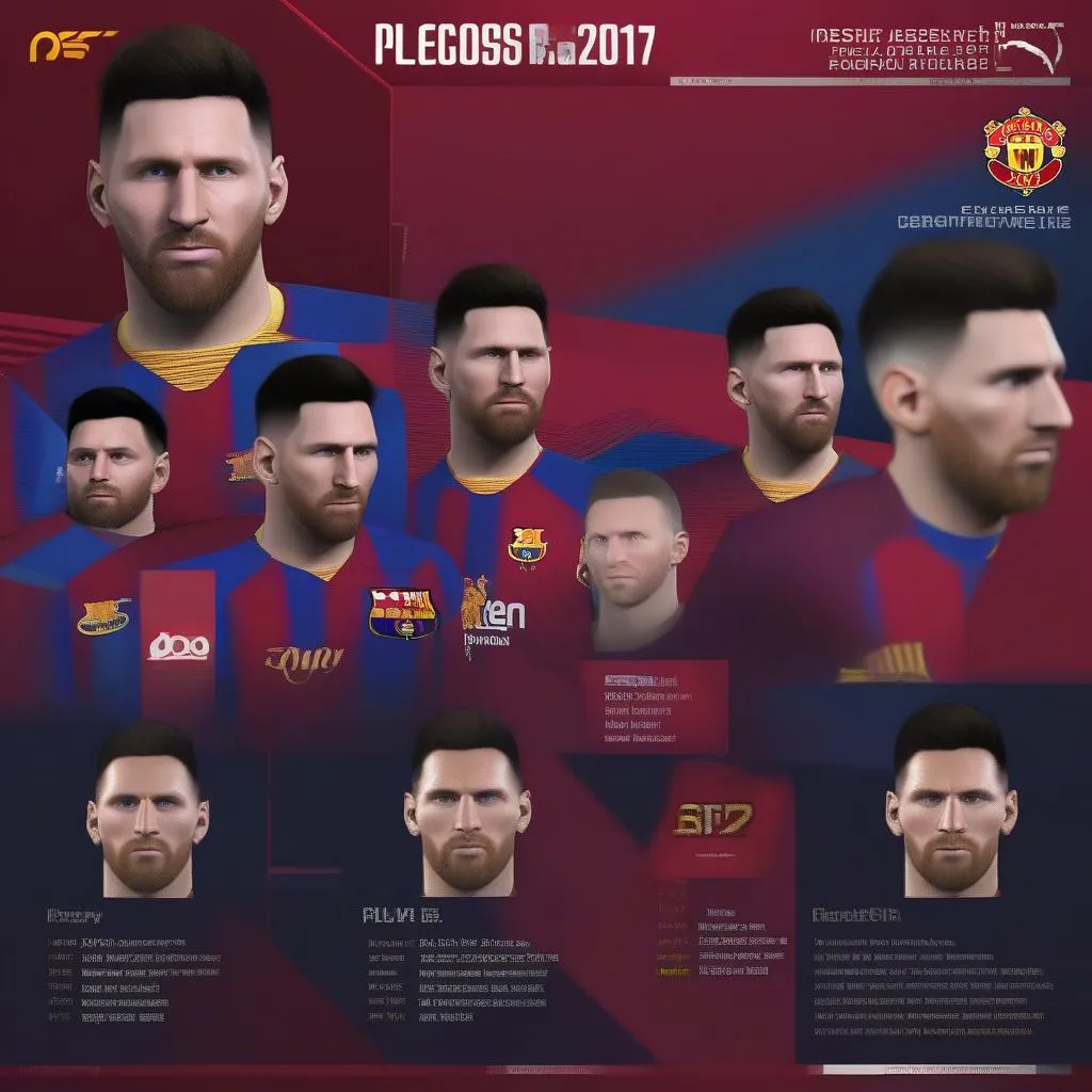 Phân tích ưu và nhược điểm của dữ liệu xuất hiện của Messi trong PES 2017