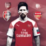 Áo đấu Arsenal Messi được thiết kế bởi fan hâm mộ