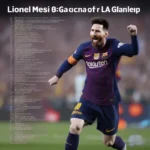 Lionel Messi ghi bàn cho Barcelona, kỷ lục La Liga