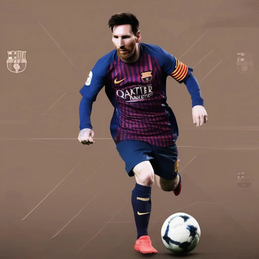 Lionel Messi trong màu áo Barcelona - Biểu tượng của một kỷ nguyên