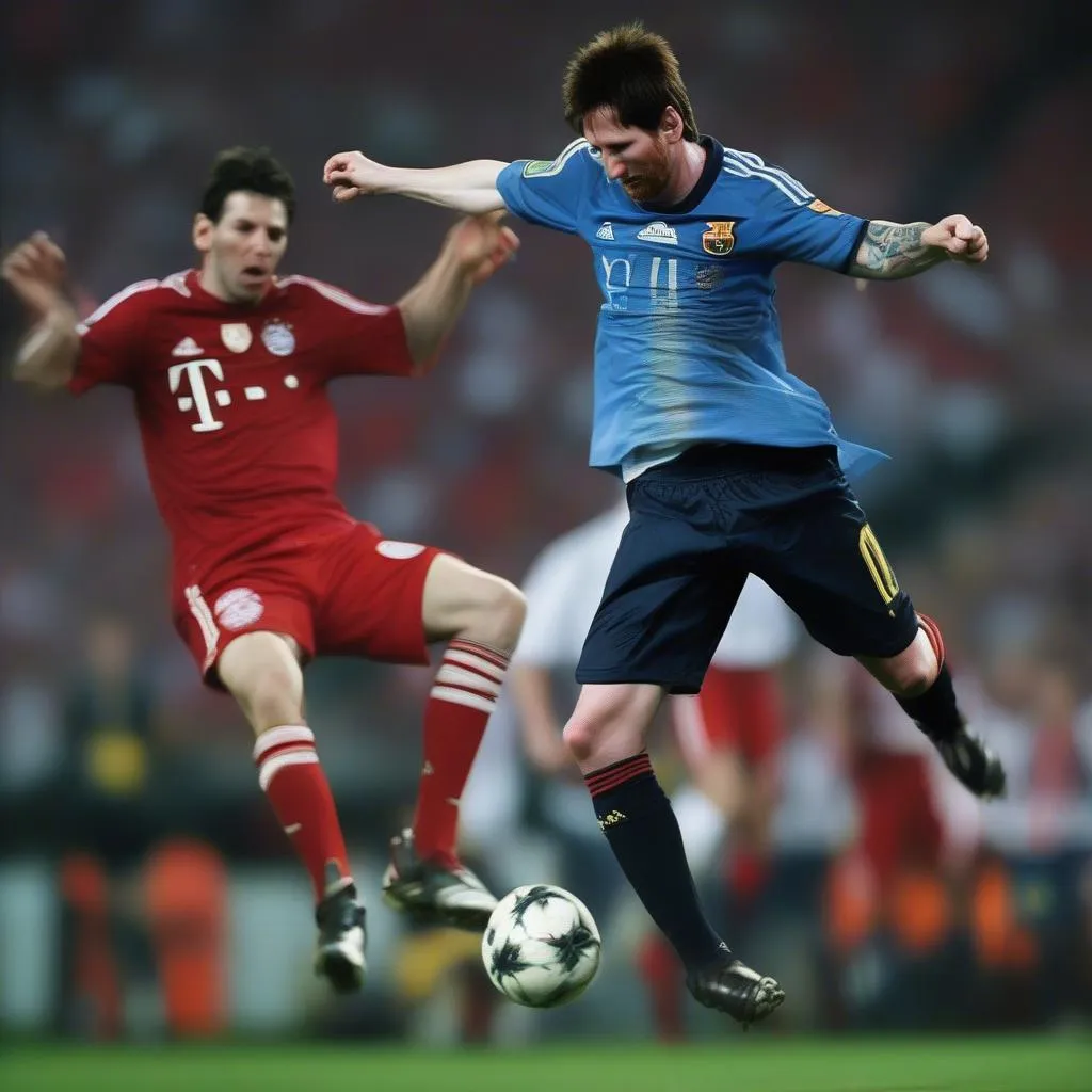 Messi vs Bayern Munich rivalry - Historic Moments