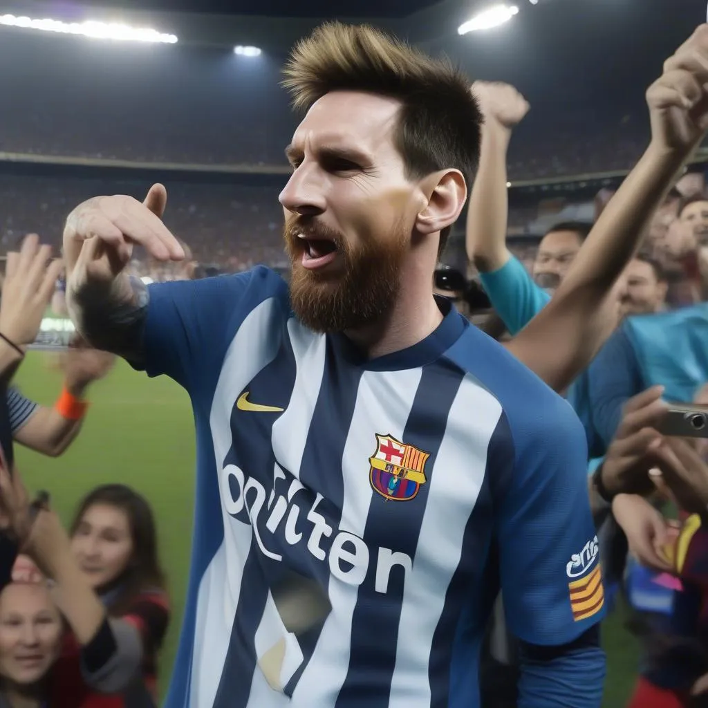 Messi Bị La Ó: Sự Chuyển Mịn Từ Huyền Thoại Sang &quot;Người Thường&quot; Trong Mắt CĐV Việt Nam