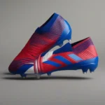 Messi's Adidas Nemeziz 19.1 Blue and Red Football Boots