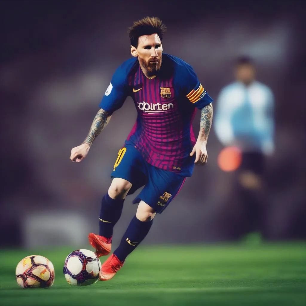 Lionel Messi - Đi bóng tốc độ, kỹ thuật điêu luyện