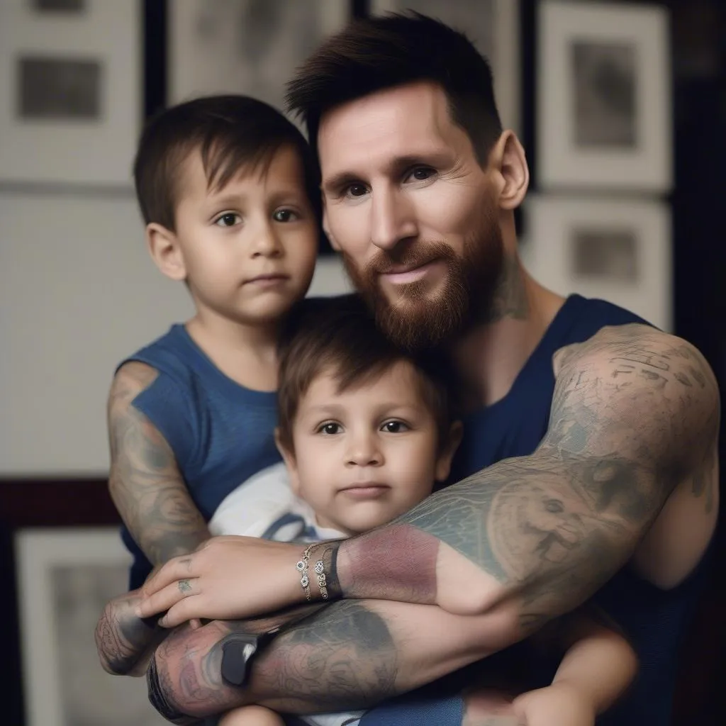 messi-body-tattoo-family