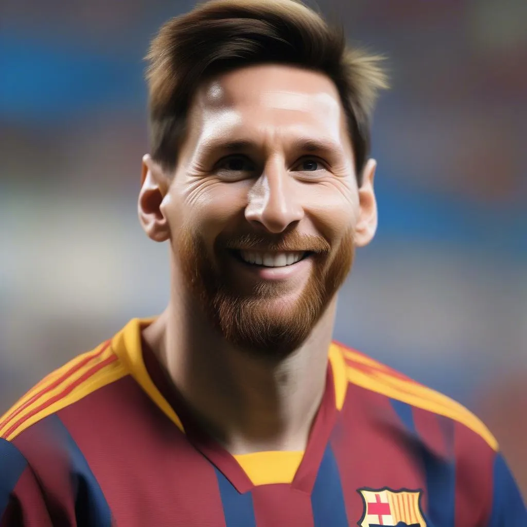 Messi bop cu bản thân