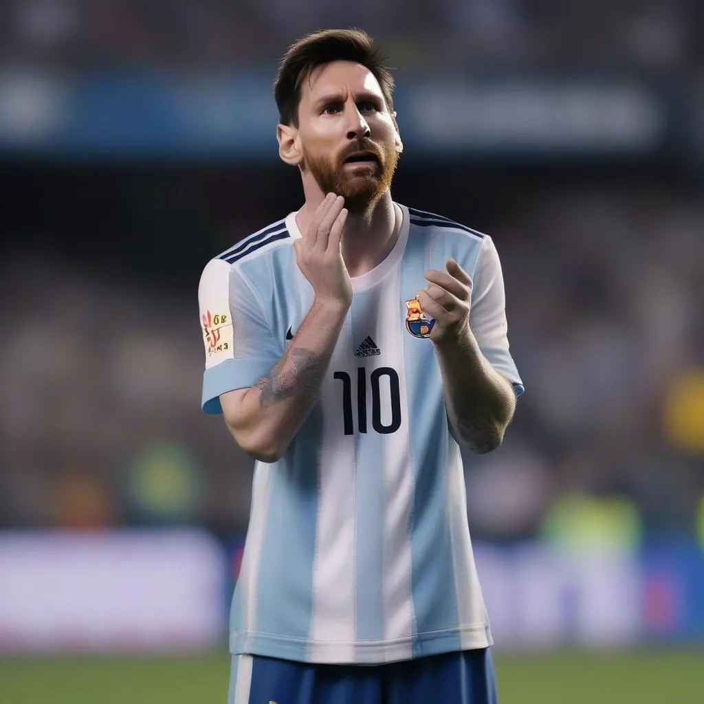 Messi Bực Tức Khi Đồng Đội &quot;Phản Bội&quot; Niềm Tin