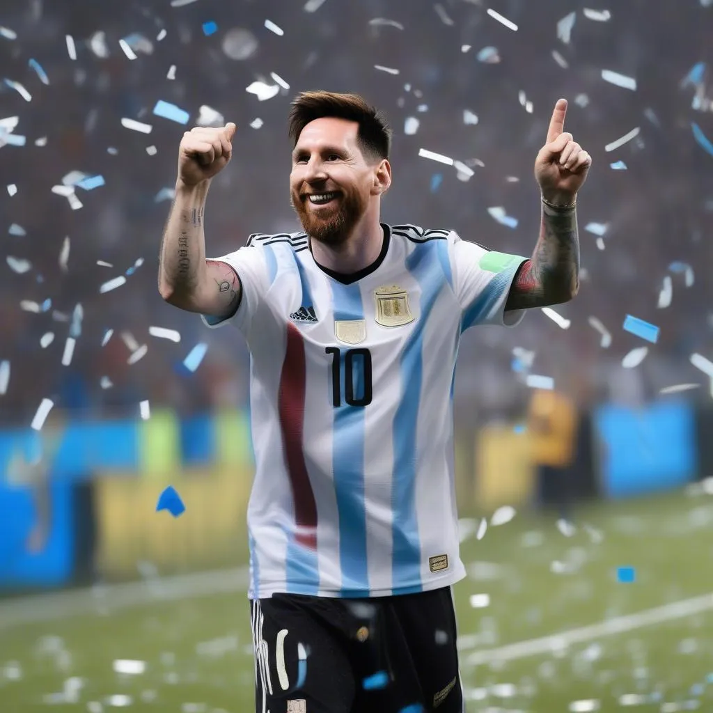 Messi Celebration