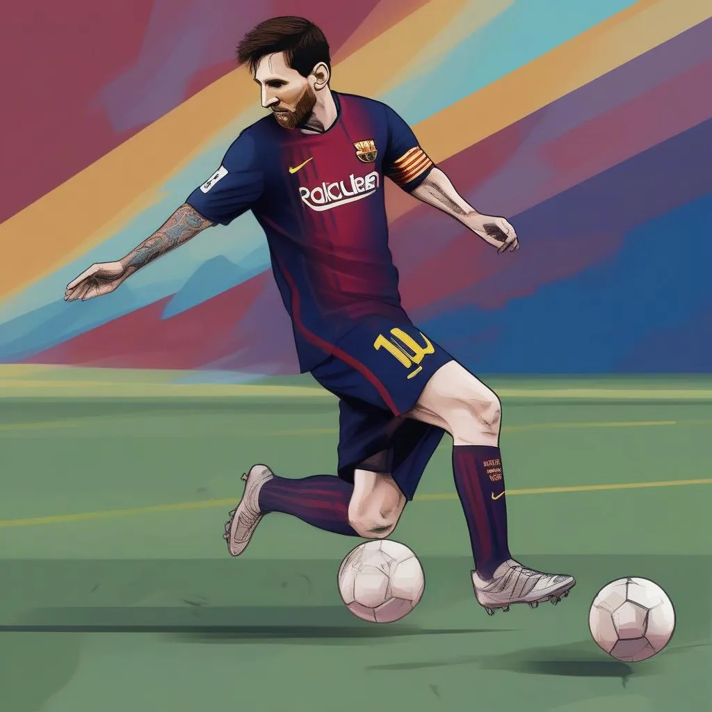 Messi và đôi chân trái huyền thoại