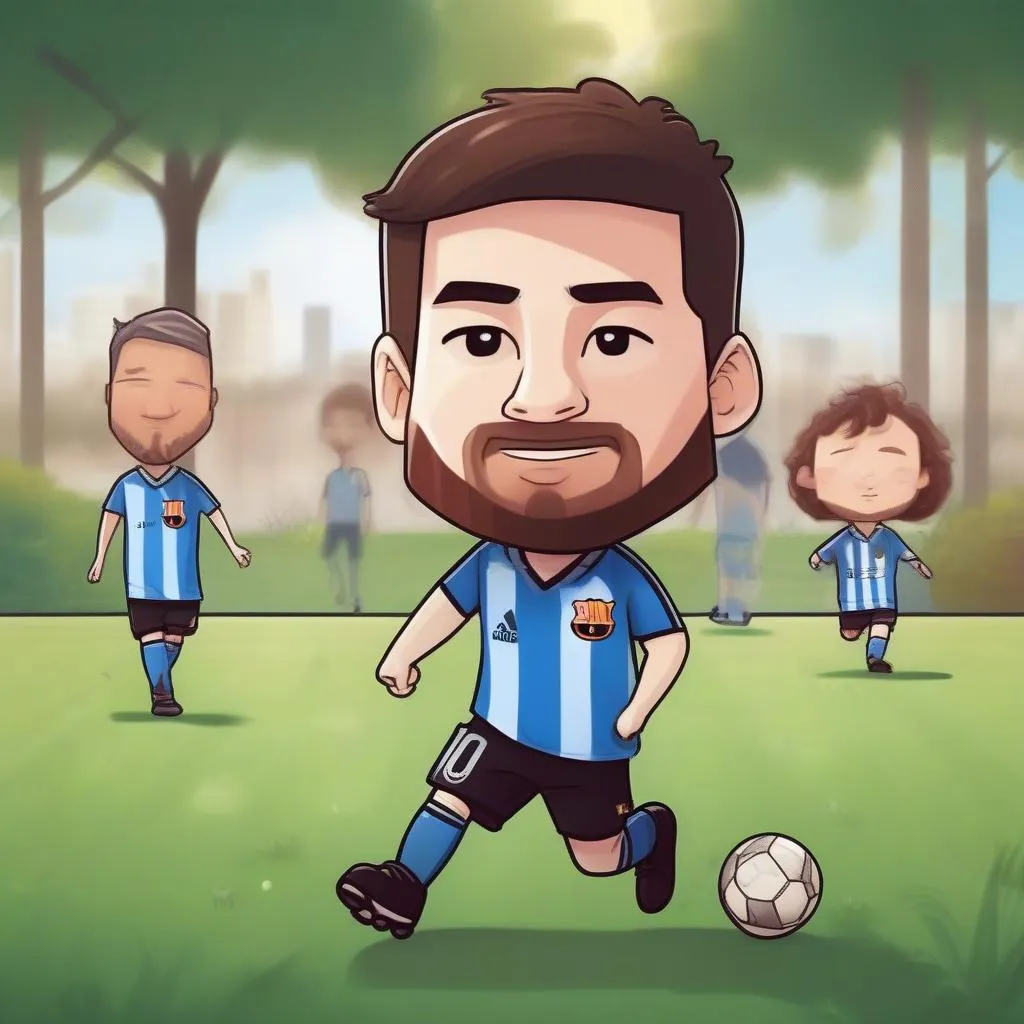 messi-chibi-bong-da