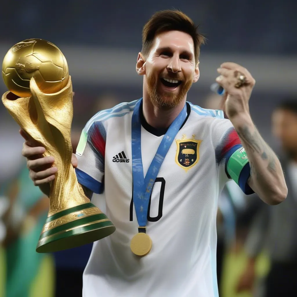 Messi Vô Địch World Cup 2022: Khoảnh Khắc Vinh Quang