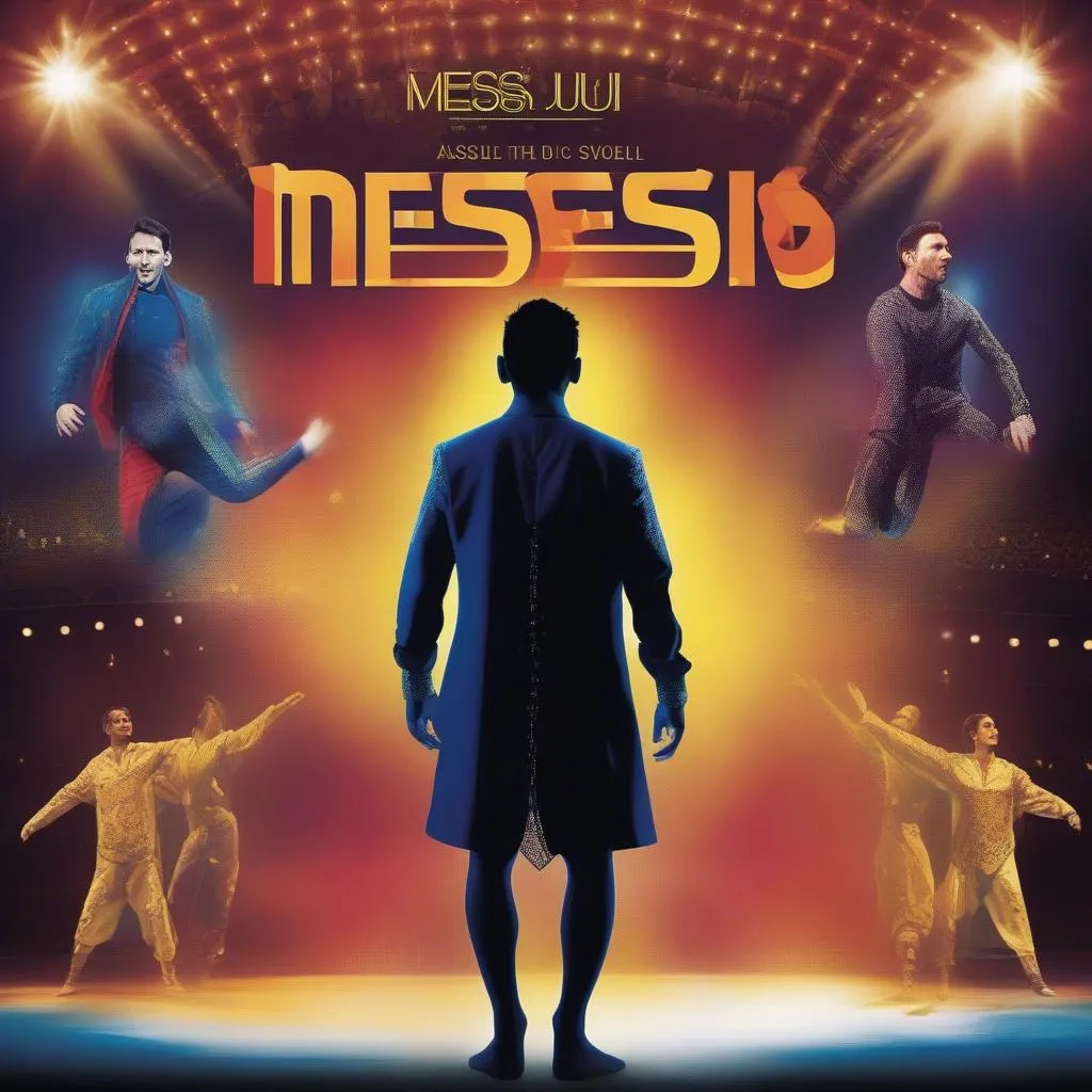 Poster của vở diễn Messi Cirque du Soleil tại Anh Quốc