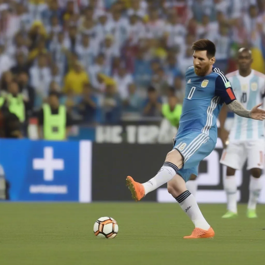 Bàn thắng của Messi trong trận chung kết Copa America 2016