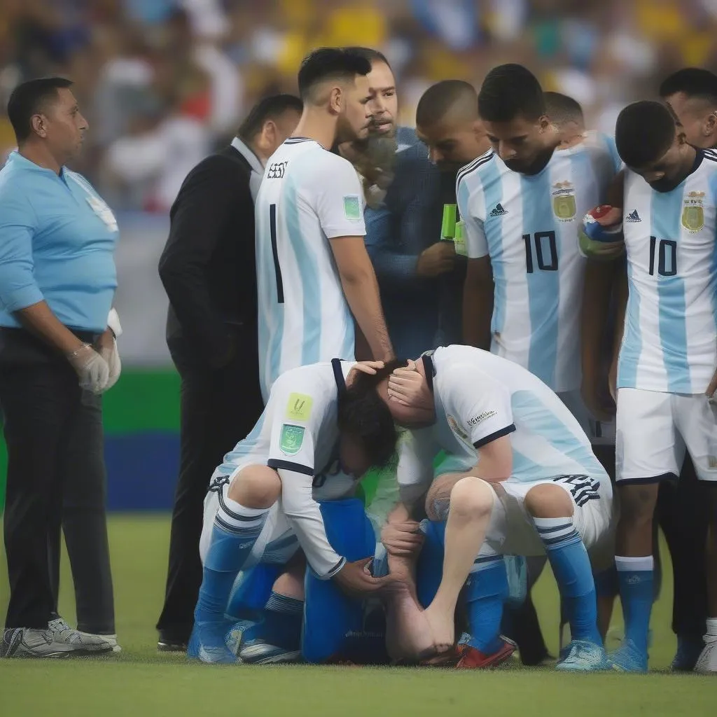 Messi's Reaction After Missing Penalty in Copa America