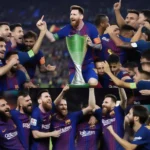 Messi đã giành được 4 danh hiệu Champions League với Barcelona