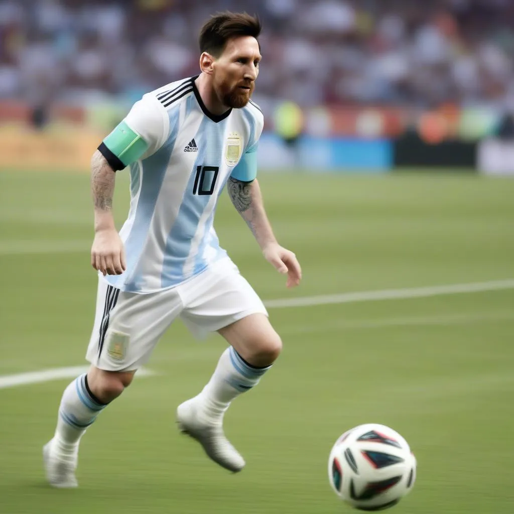 Messi trong World Cup 2018