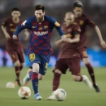 Messi đi bóng