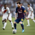 Messi đi bóng